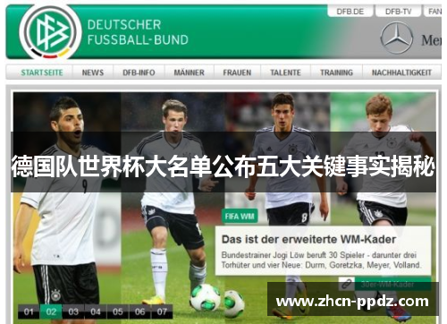 德国队世界杯大名单公布五大关键事实揭秘